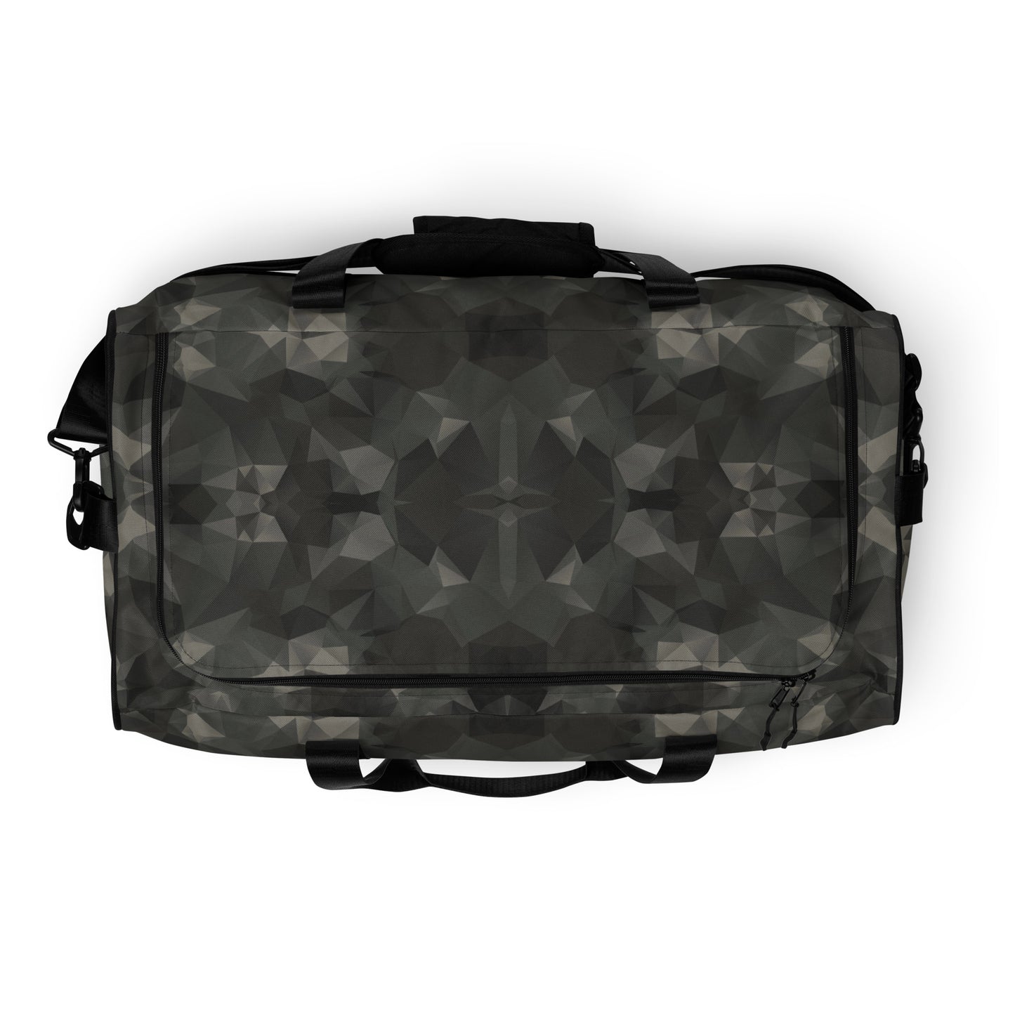 Essential Duffle Bag | Grey Fractal