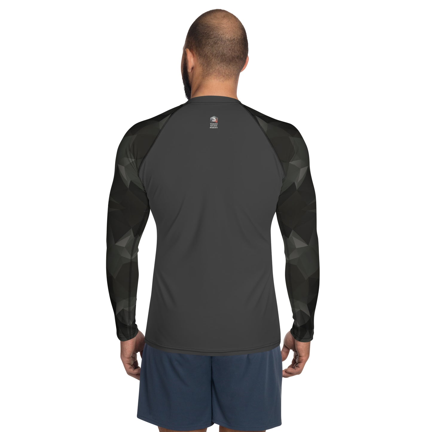 Men's Rash Guard Top | Fractal Camo