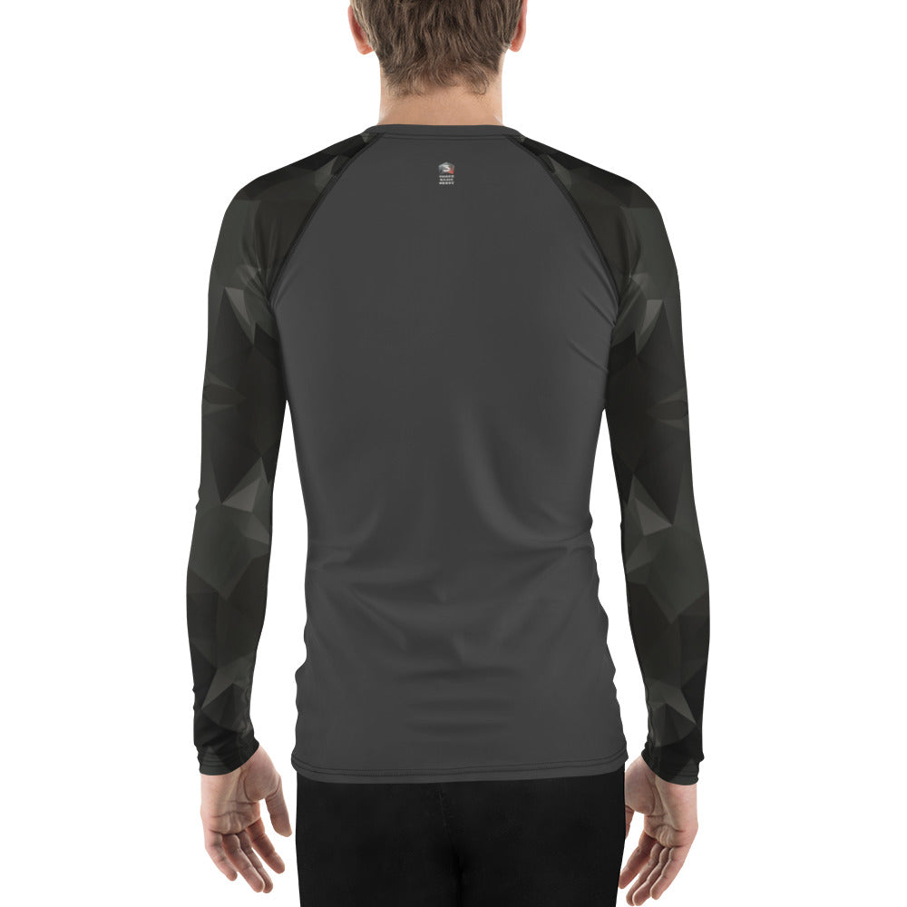 Men's Rash Guard Top | Fractal Camo