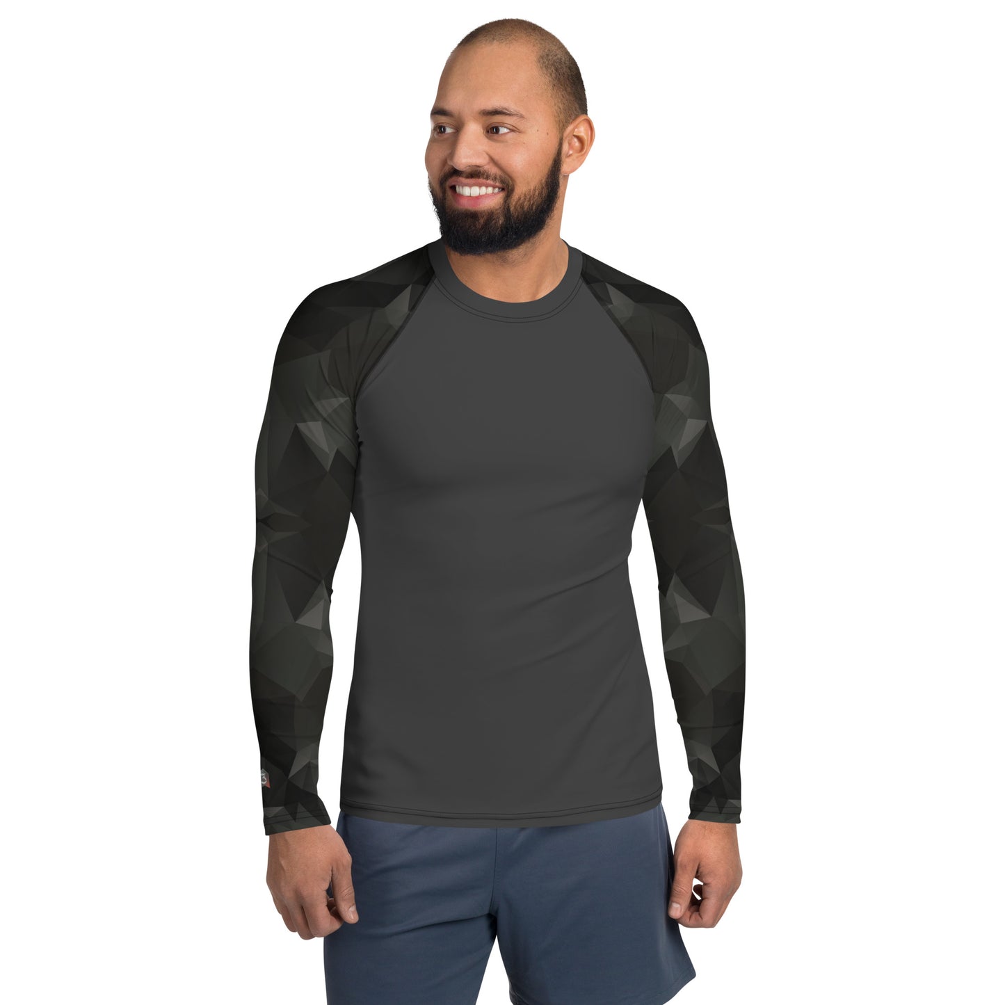 Men's Rash Guard Top | Fractal Camo