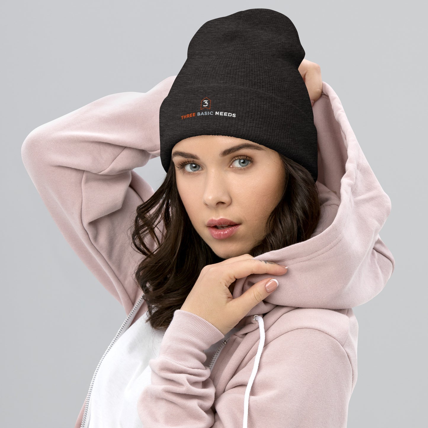 3BN Branded Cuffed Beanie