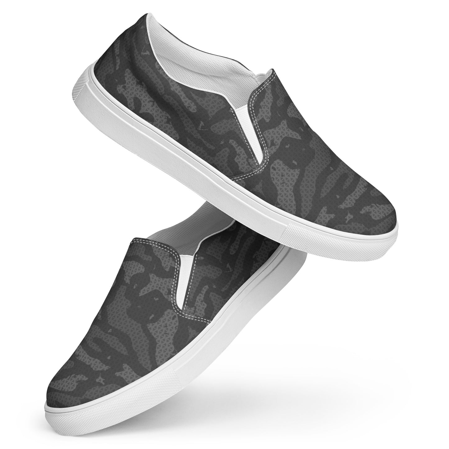 Men’s Slip-on Canvas Shoes | Tiger Camo