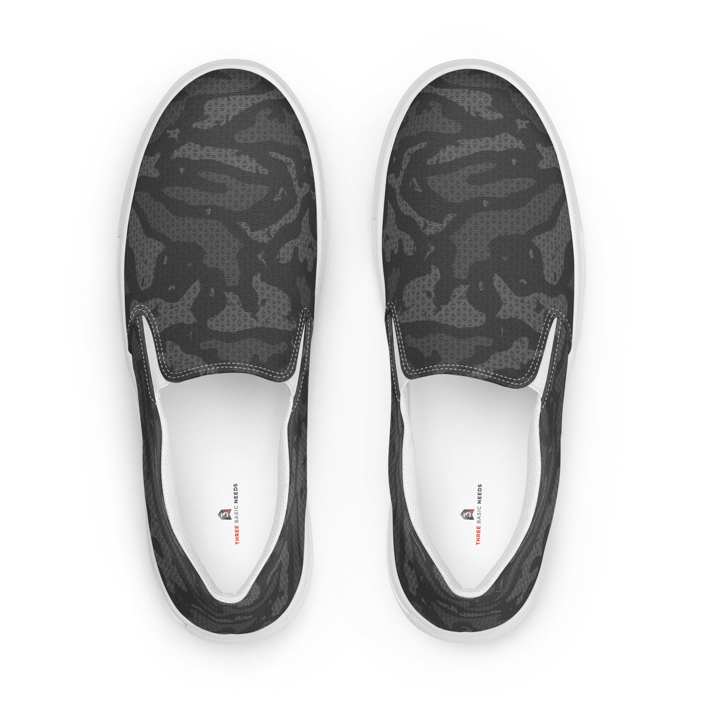 Men’s Slip-on Canvas Shoes | Tiger Camo