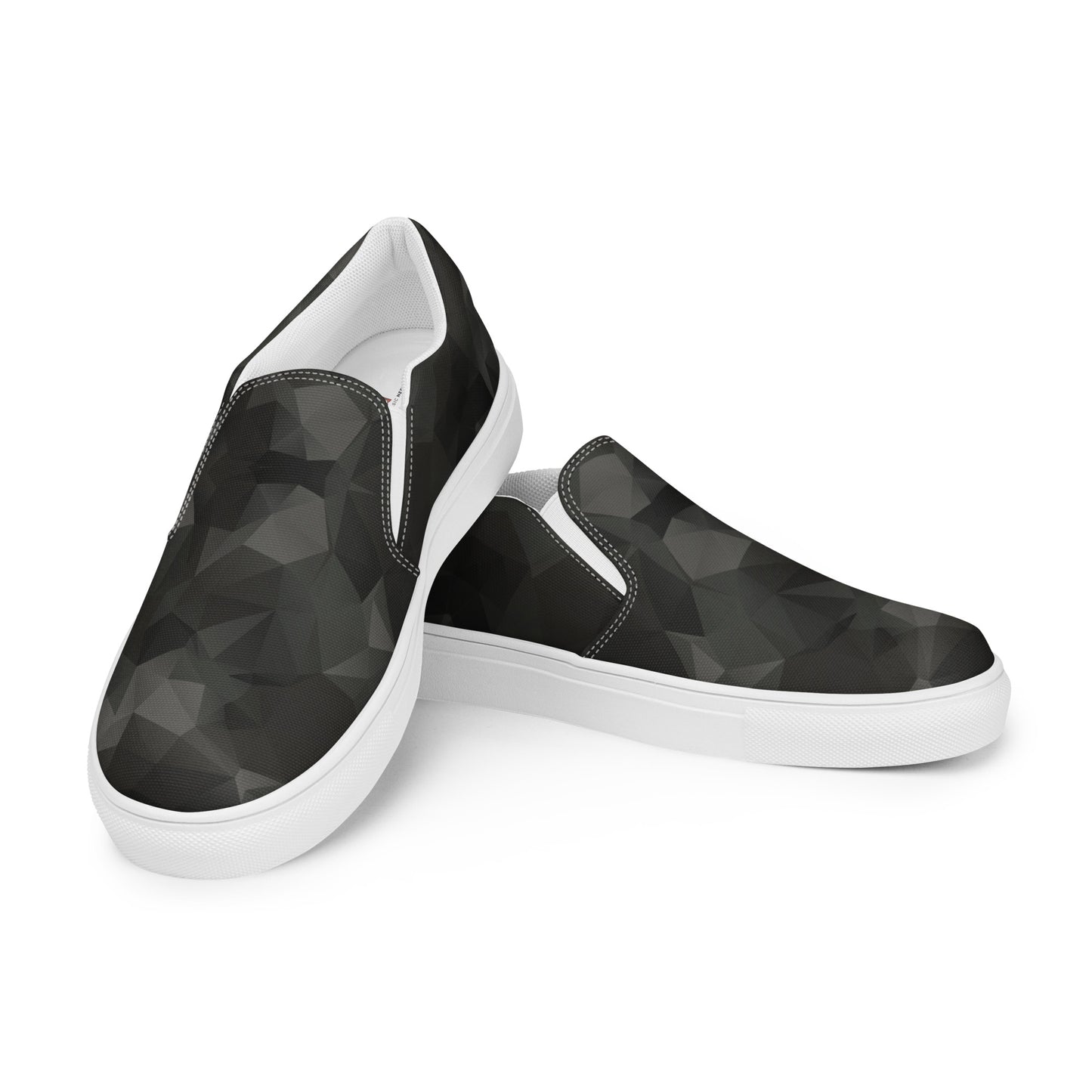 Men’s slip-on Canvas Shoes | Fractal Camo