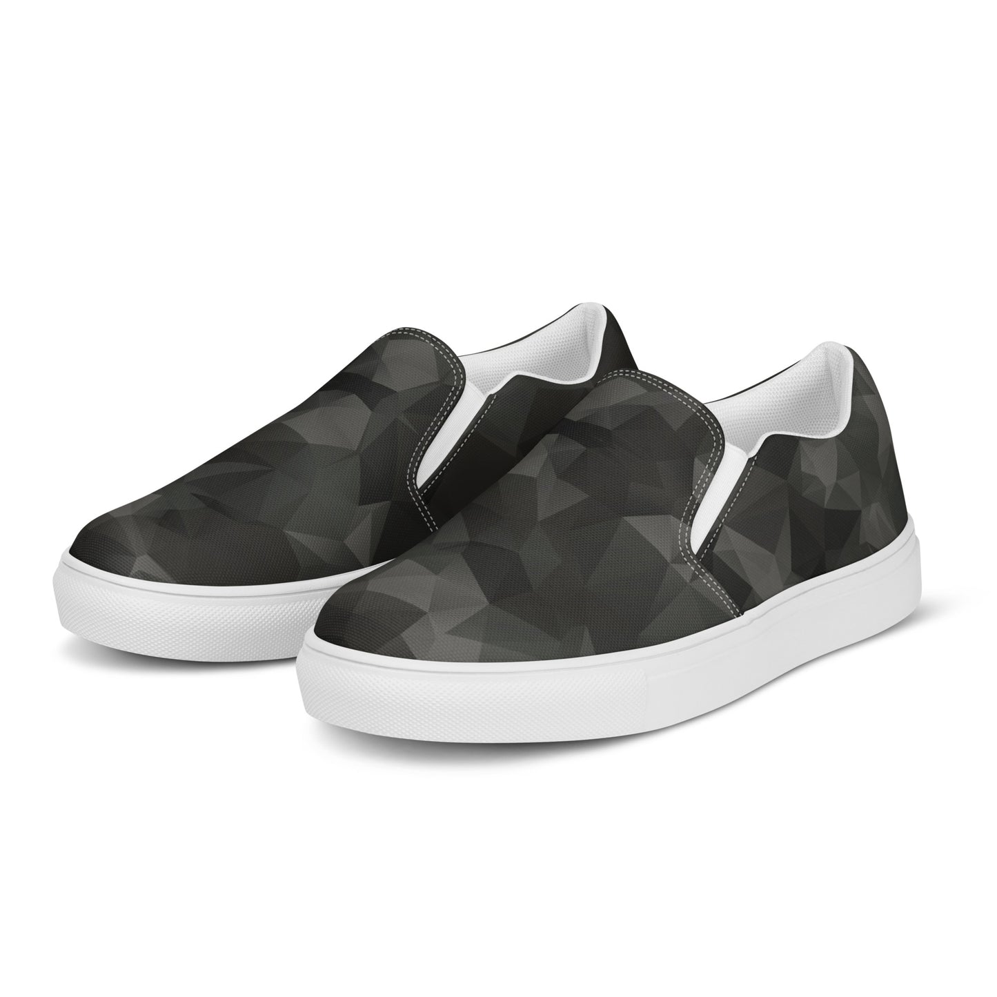 Men’s slip-on Canvas Shoes | Fractal Camo