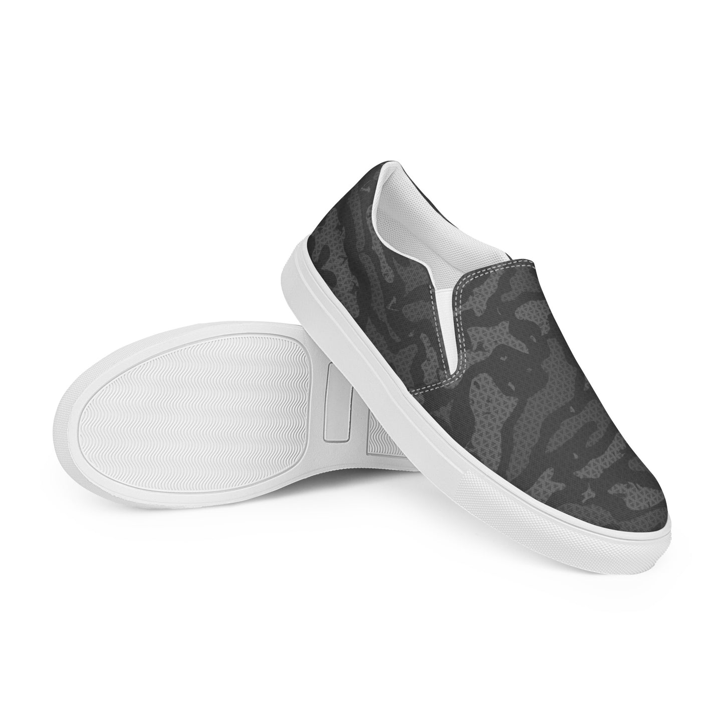 Men’s Slip-on Canvas Shoes | Tiger Camo