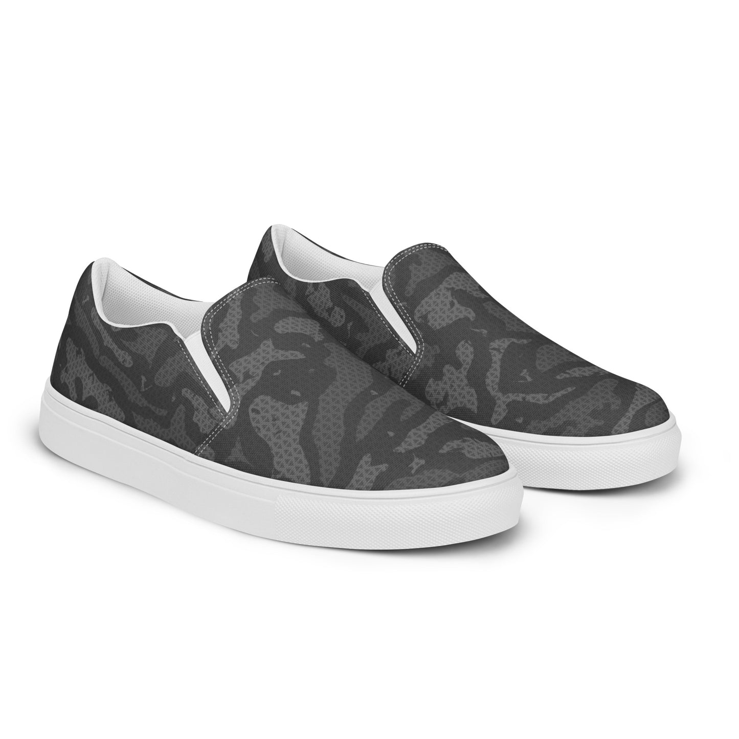 Men’s Slip-on Canvas Shoes | Tiger Camo