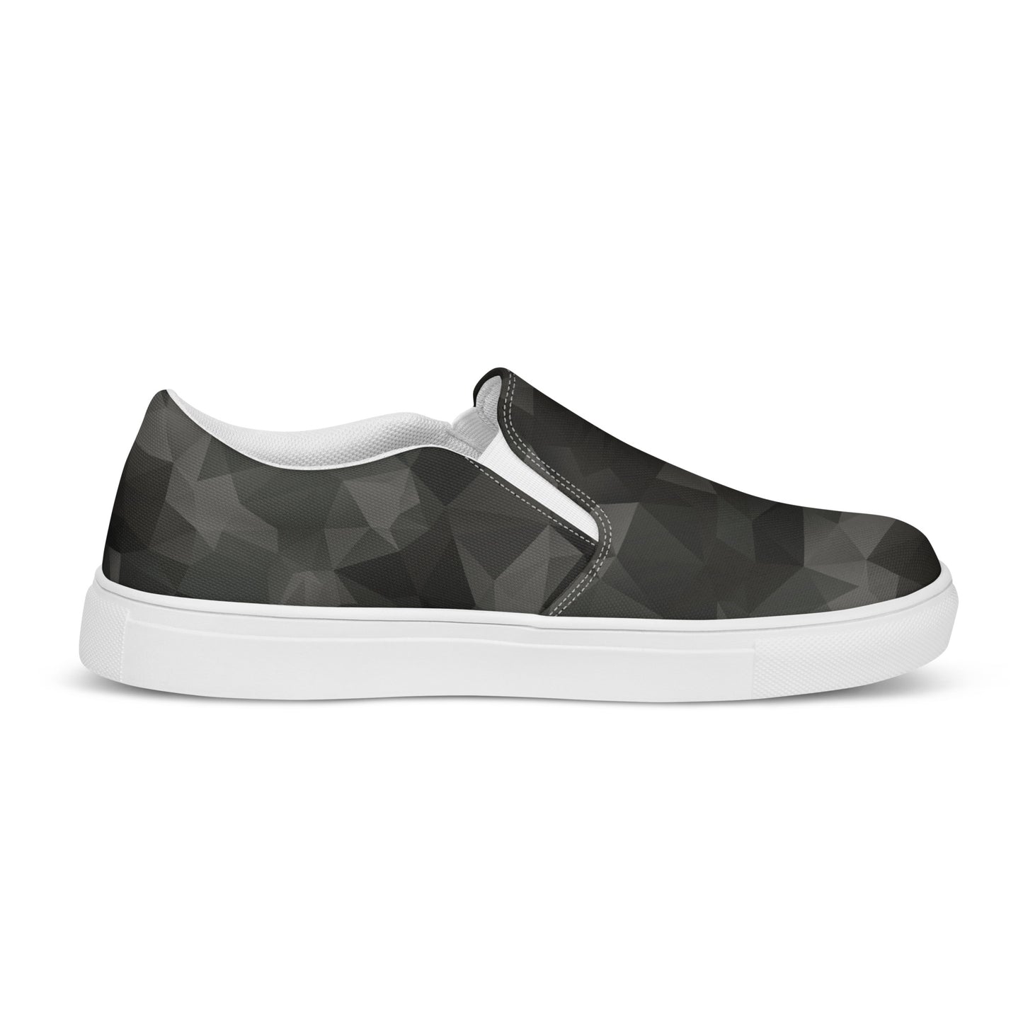 Men’s slip-on Canvas Shoes | Fractal Camo