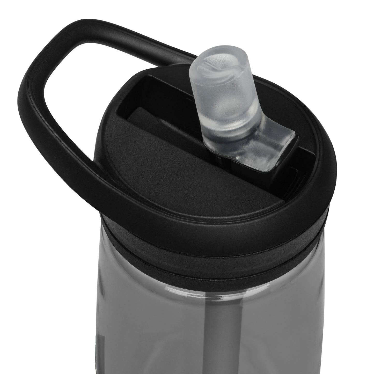 3BN Clear Grey Tint Water Bottle