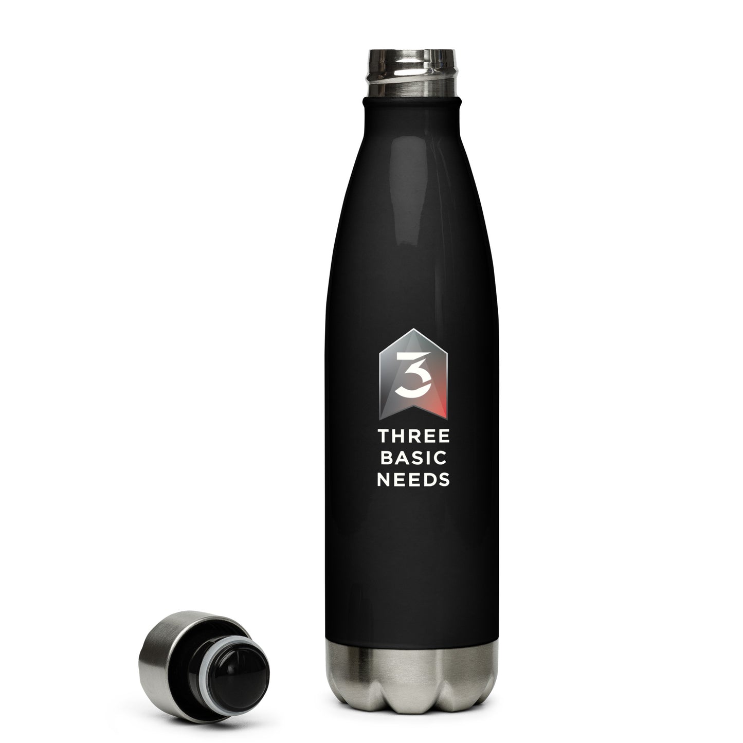 Stainless Steel Water Bottle | Black