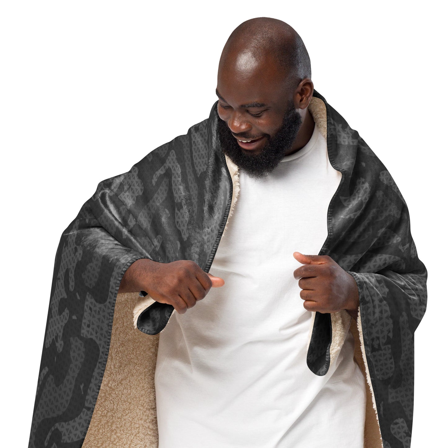 Sherpa Blanket | Digital Tiger
