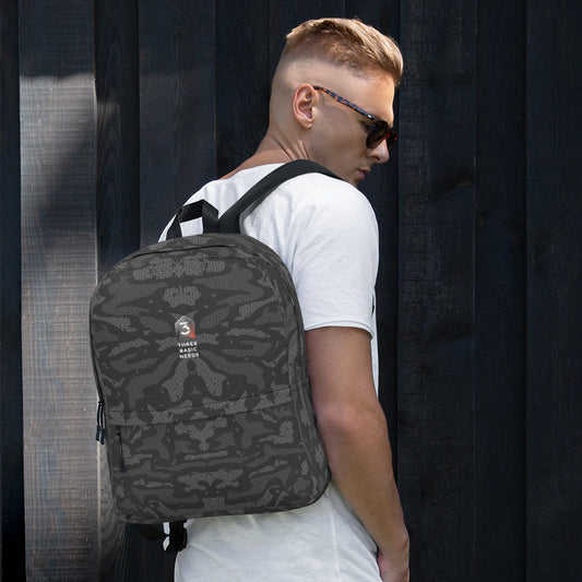 Essential Backpack | Grey Tiger Camo