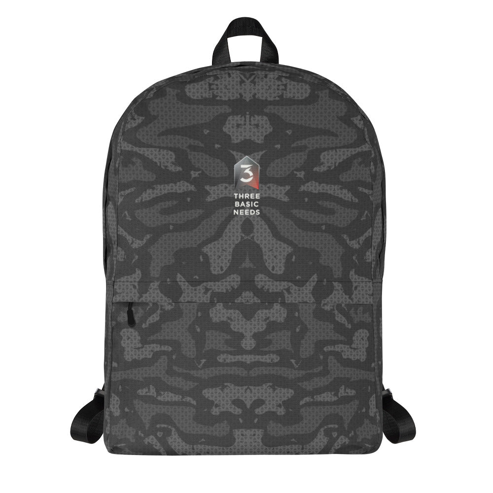 Essential Backpack | Grey Tiger Camo