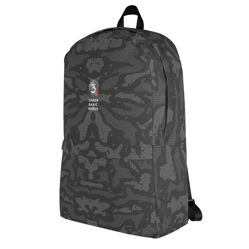 Essential Backpack | Grey Tiger Camo