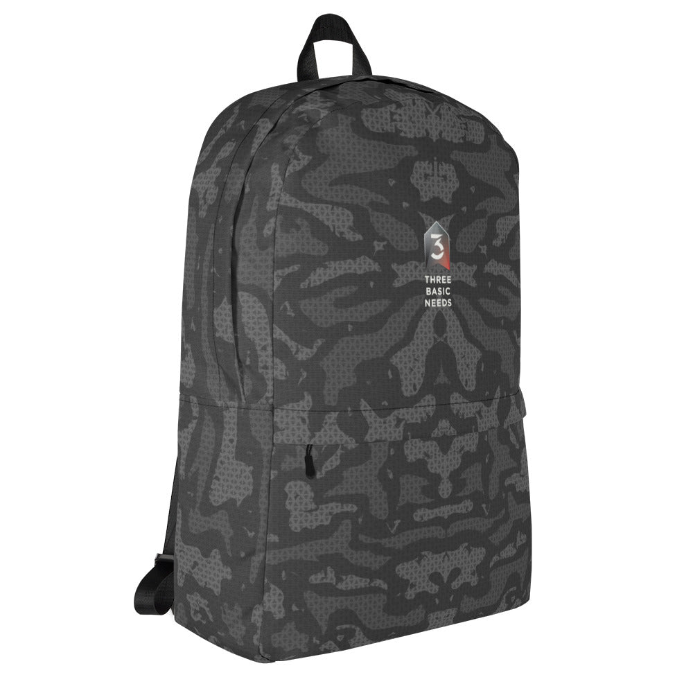 Essential Backpack | Grey Tiger Camo