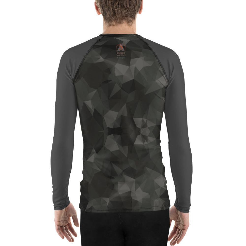 Men's Rash Guard | Fractal Camo