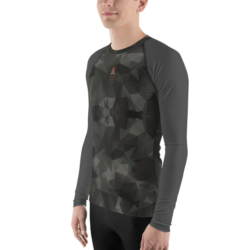 Men's Rash Guard | Fractal Camo