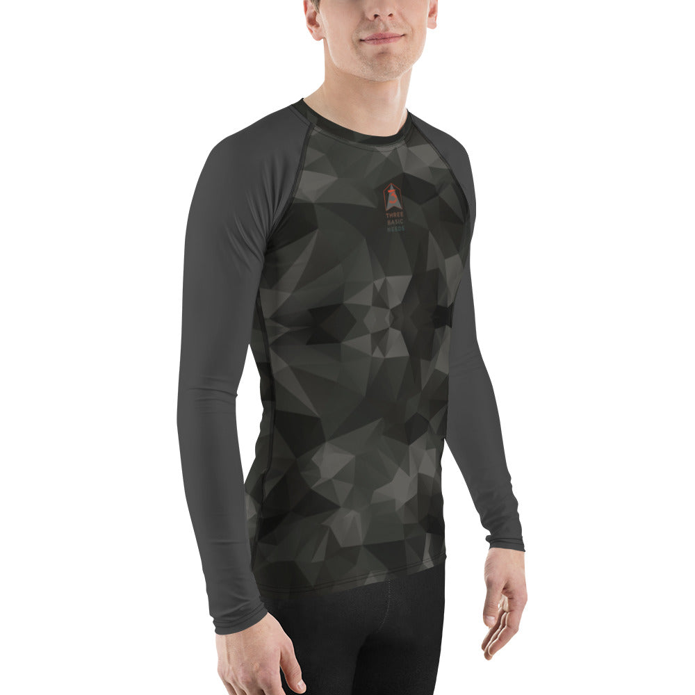 Men's Rash Guard | Fractal Camo