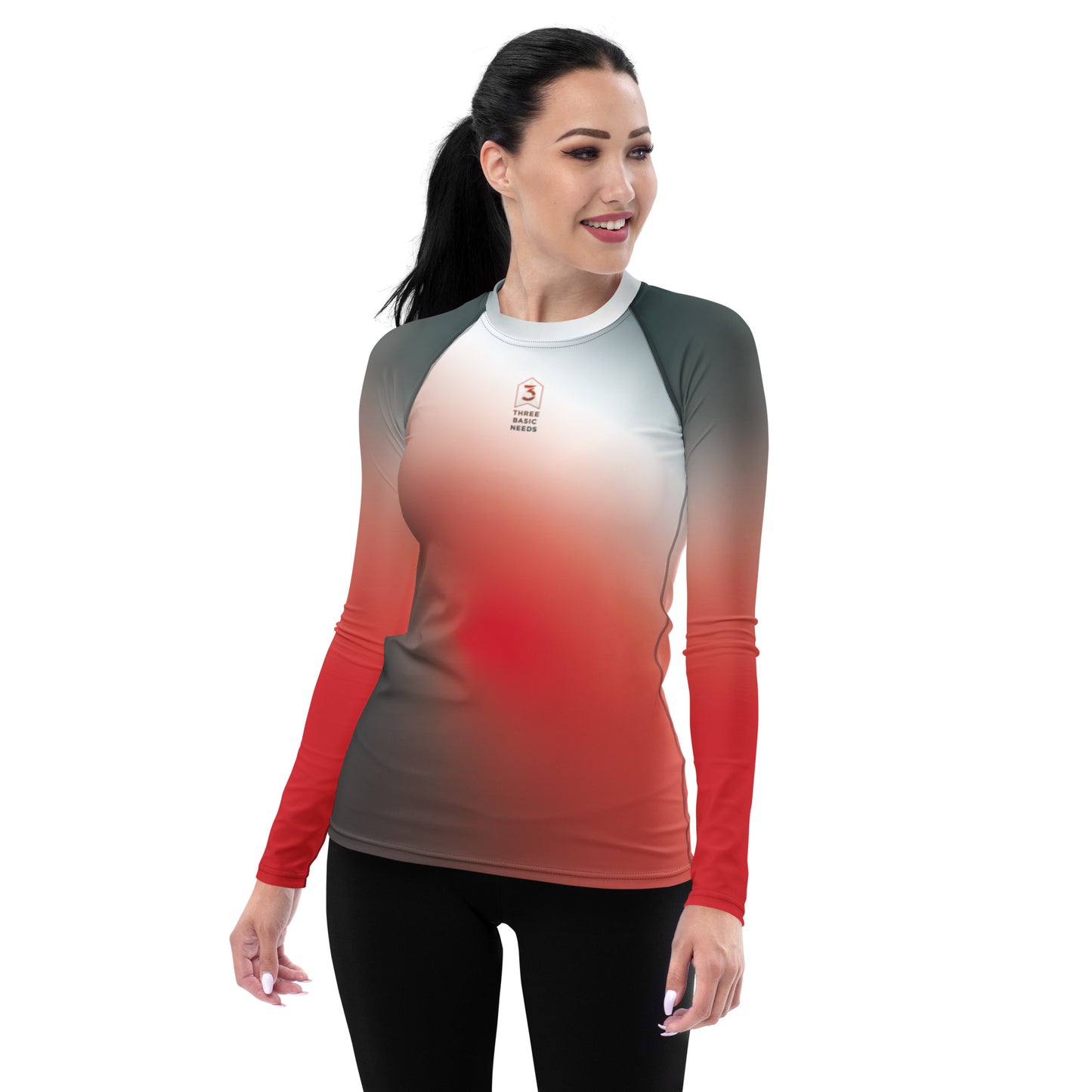 3BN Women's Rash Guard Top