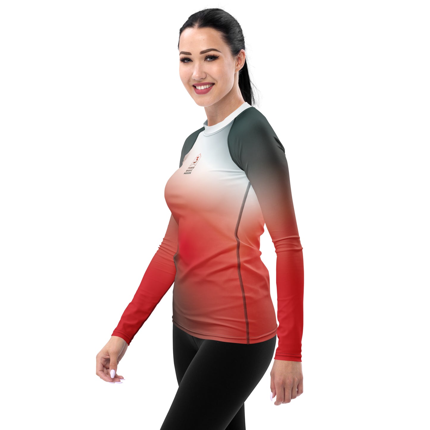 3BN Women's Rash Guard Top