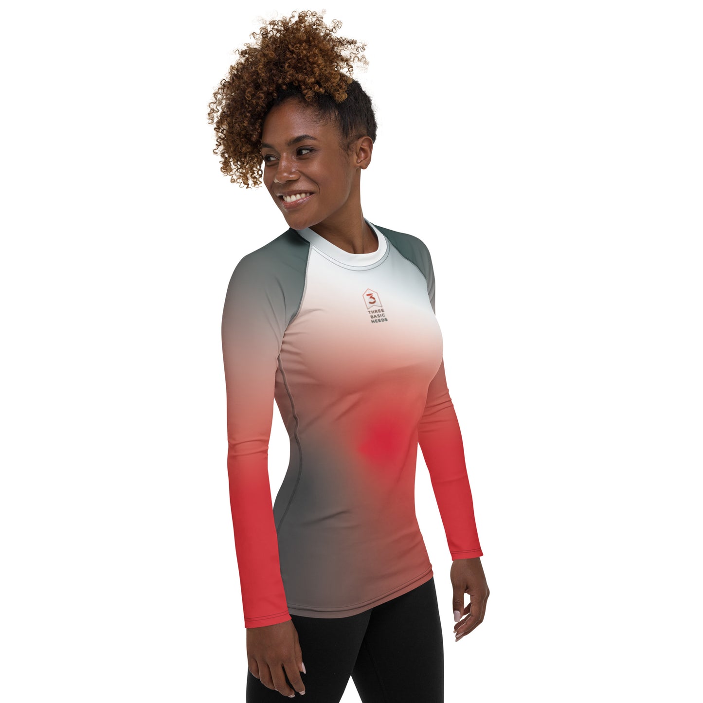 3BN Women's Rash Guard Top