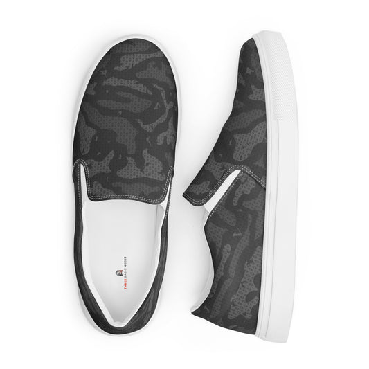 Men’s Slip-on Canvas Shoes | Tiger Camo