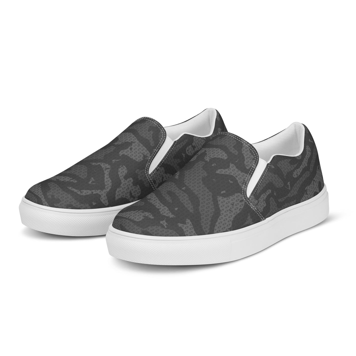 Men’s Slip-on Canvas Shoes | Tiger Camo