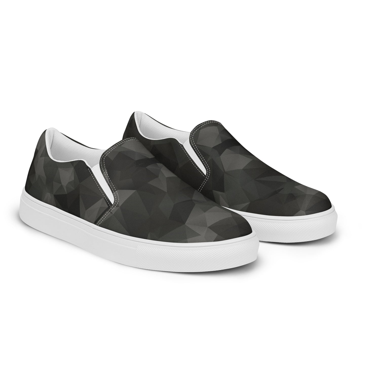 Men’s slip-on Canvas Shoes | Fractal Camo