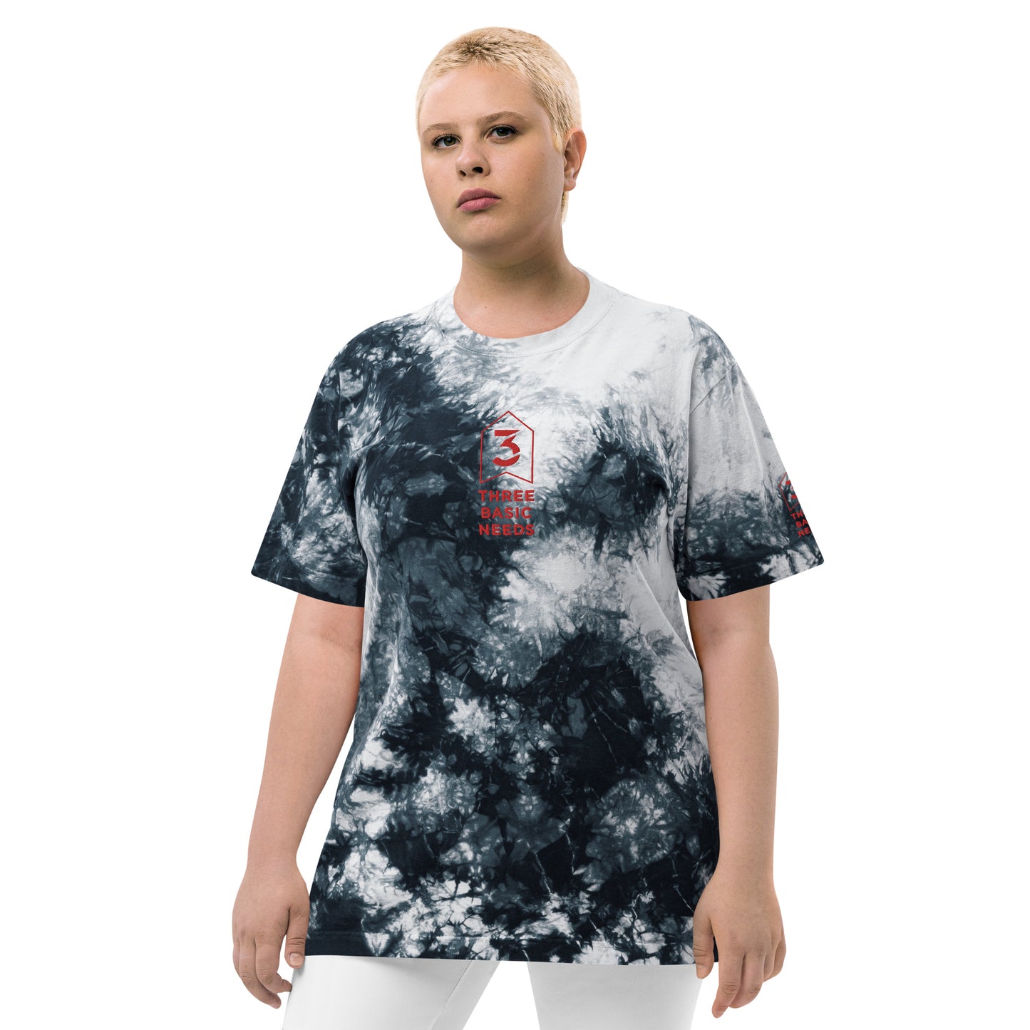 Oversized tie-dye t-shirt