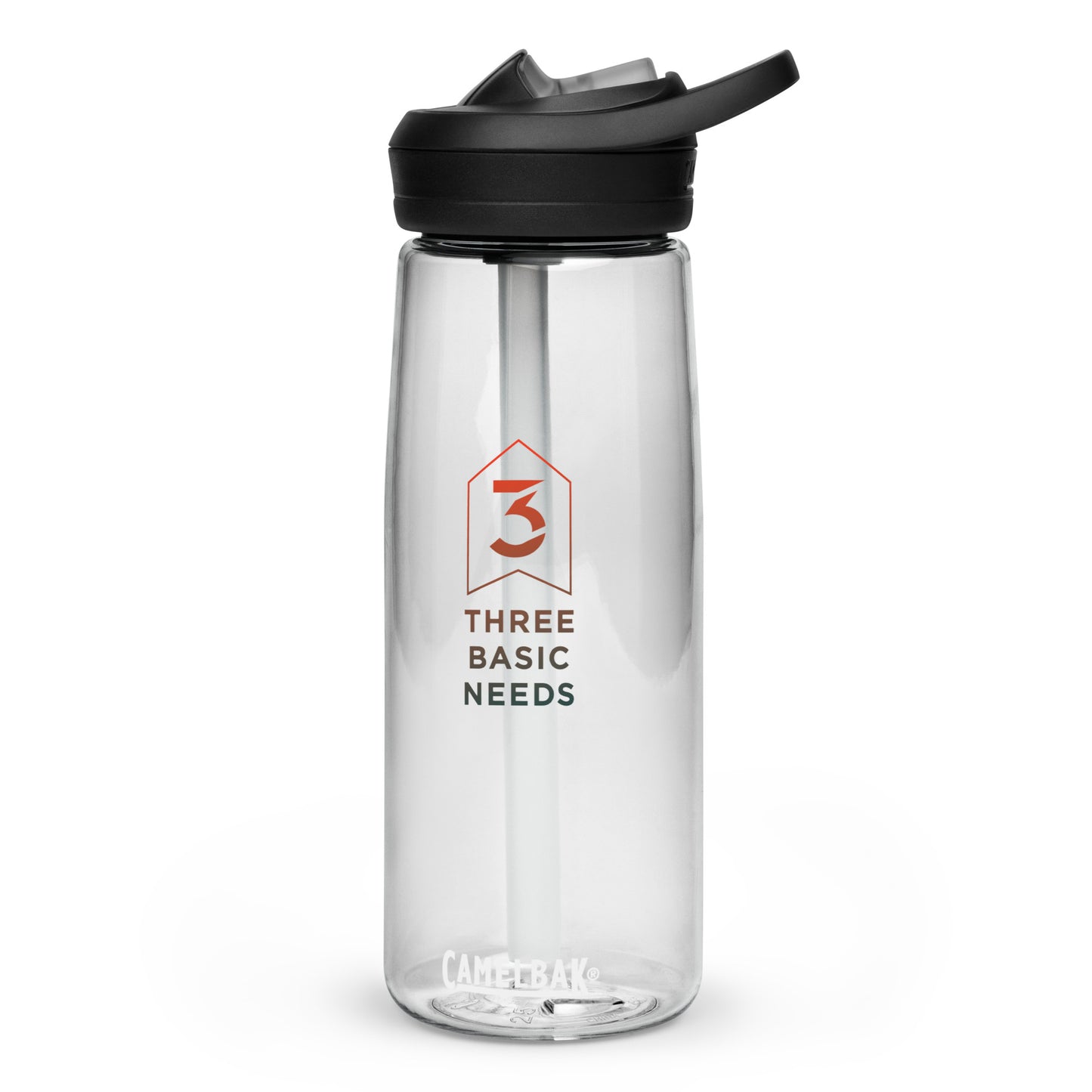 3BN Clear Water Bottle