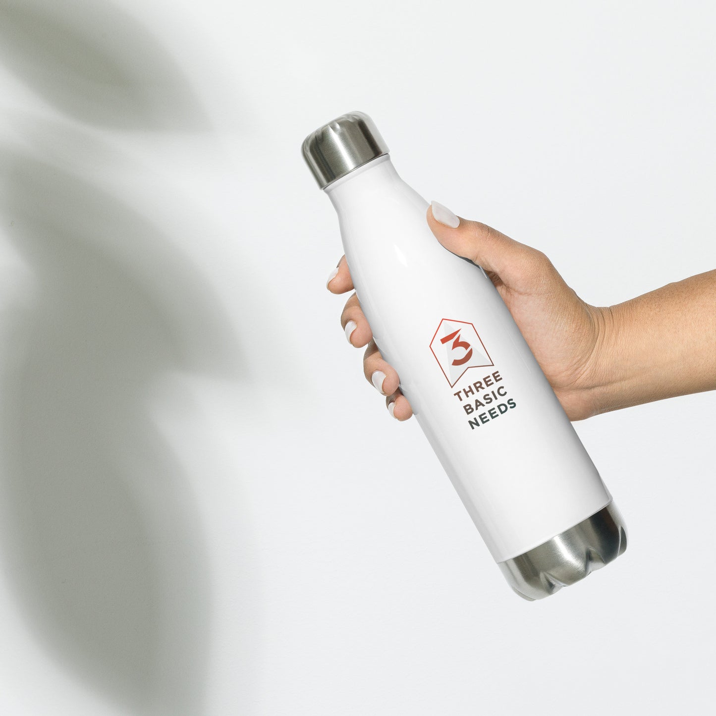 Stainless Steel Water Bottle | White