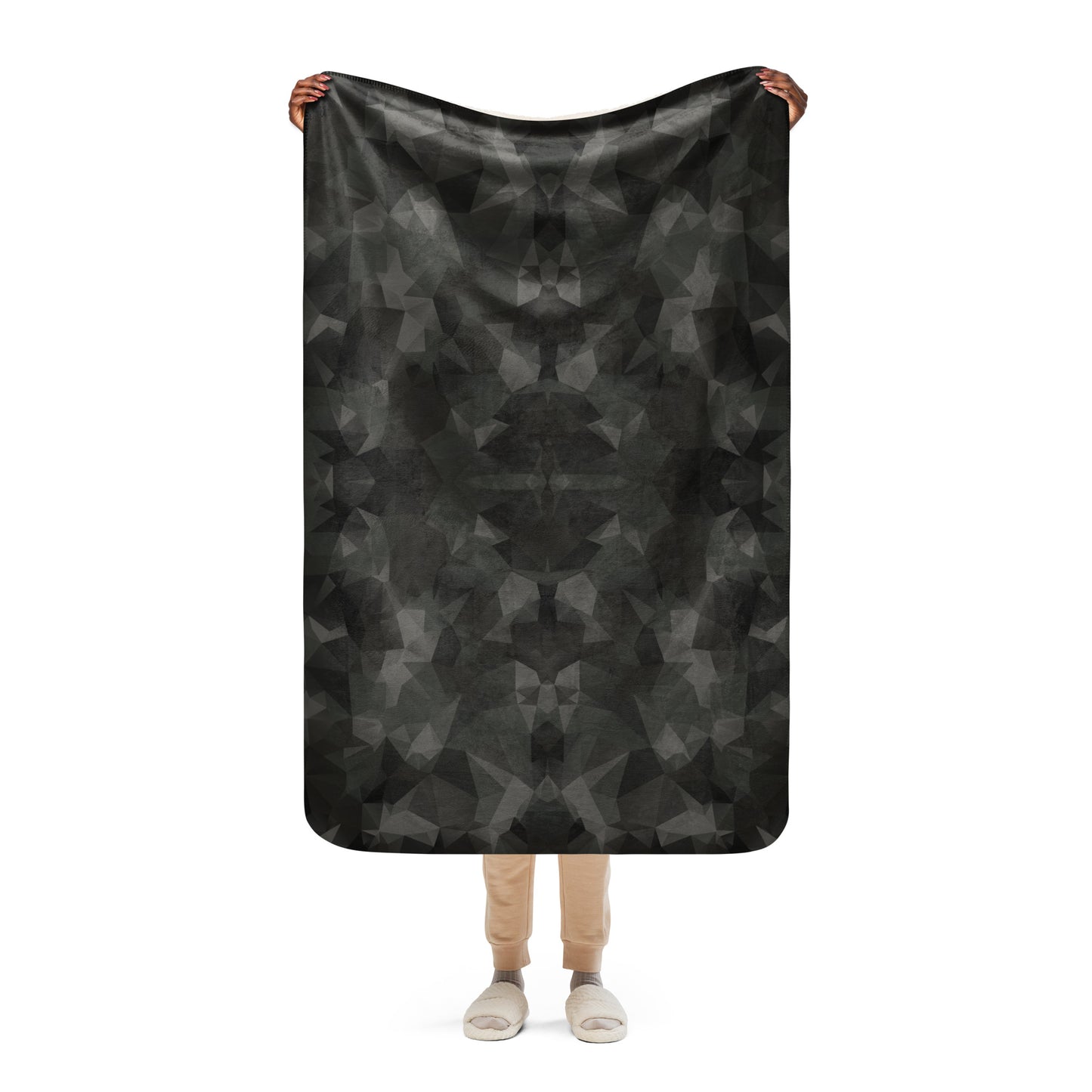 Sherpa Blanket | Fractal Camo